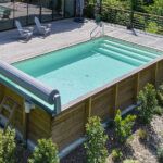 Piscine hors-sol paysagère