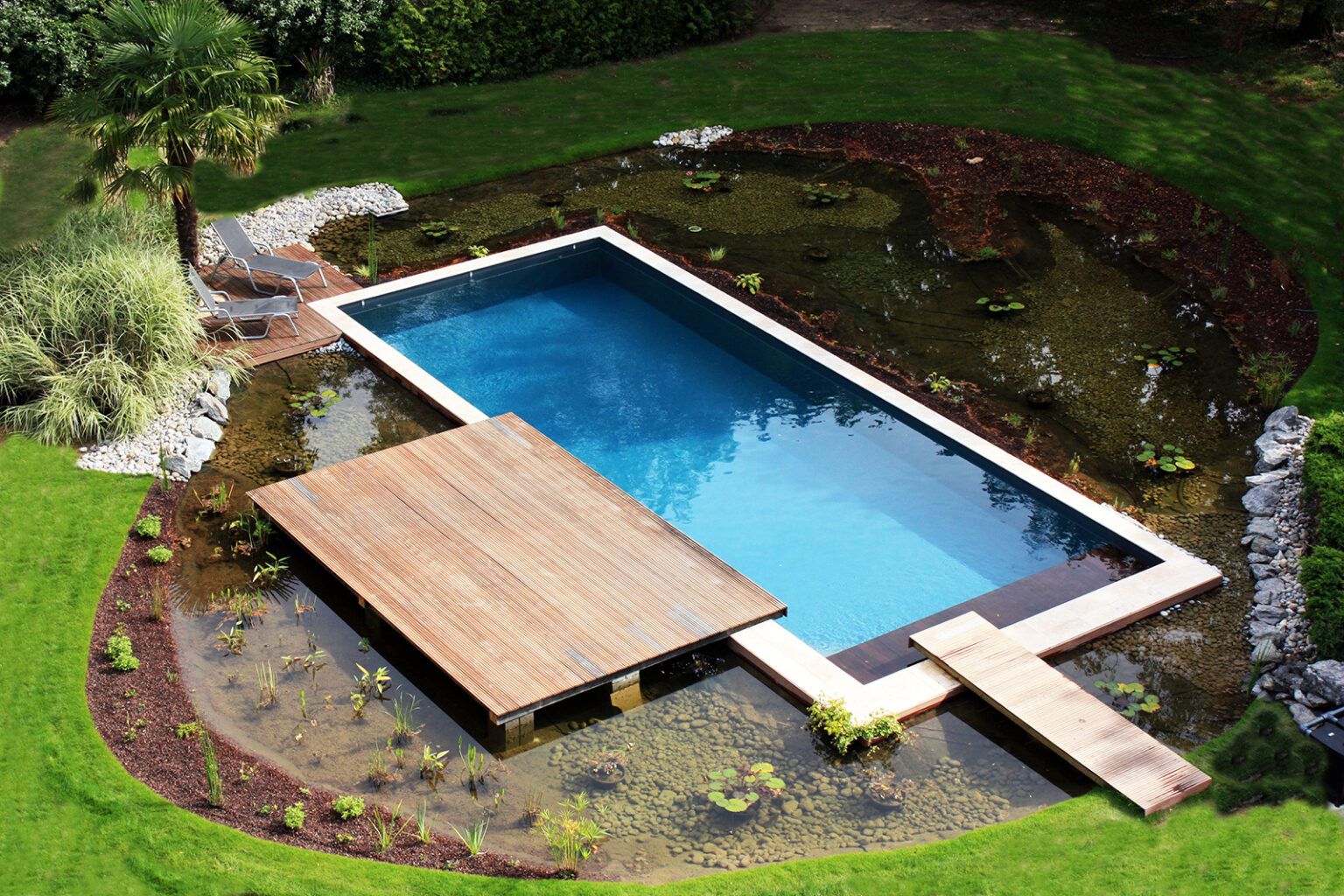 Piscine naturelle Bi-eaux