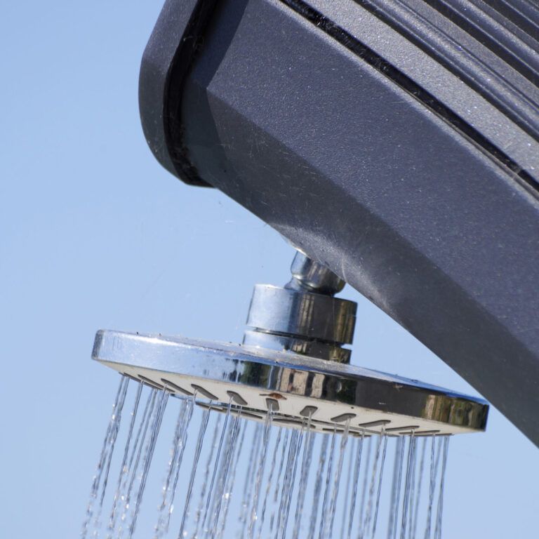 Douche inox pour piscine