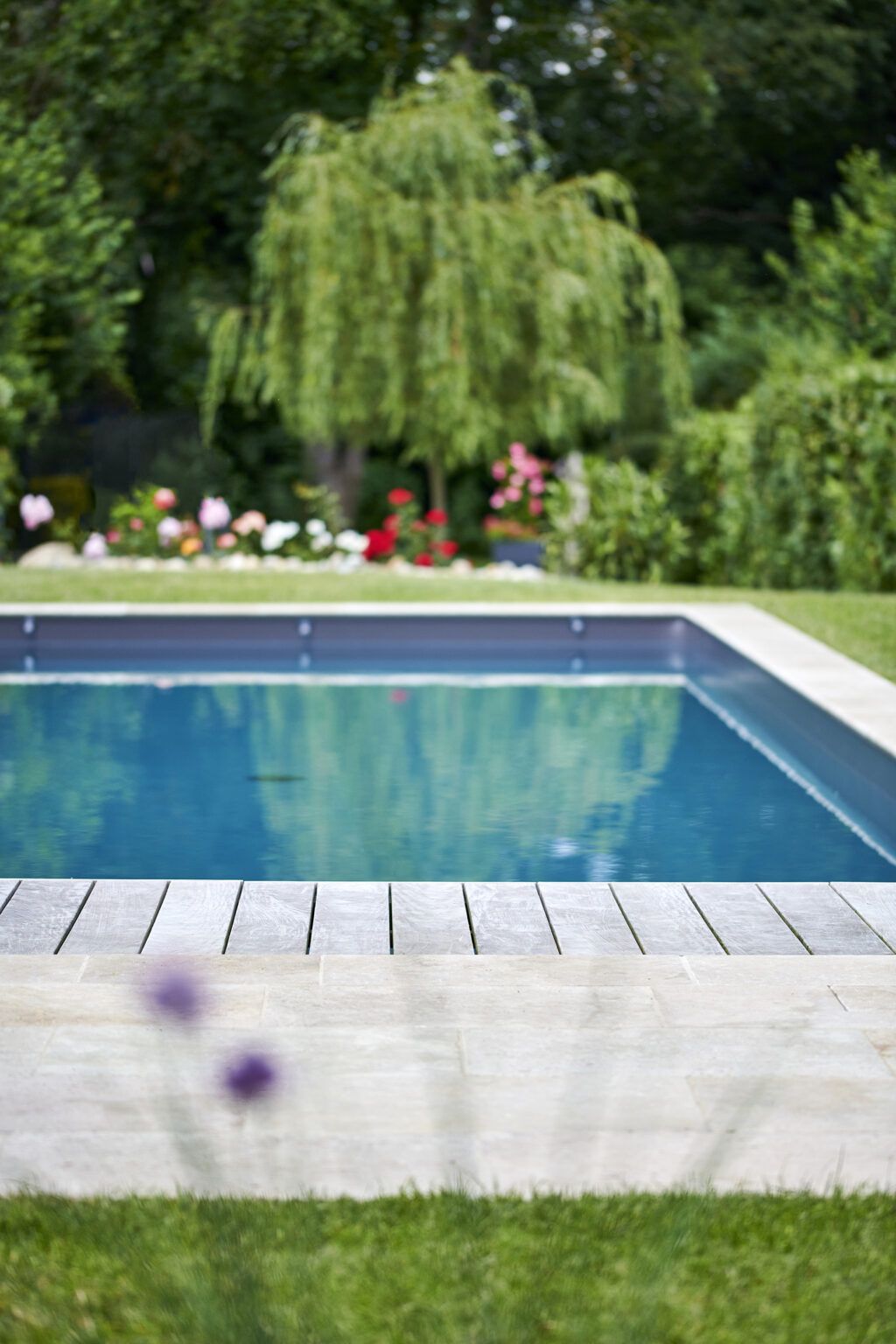 Grande piscine en longueur