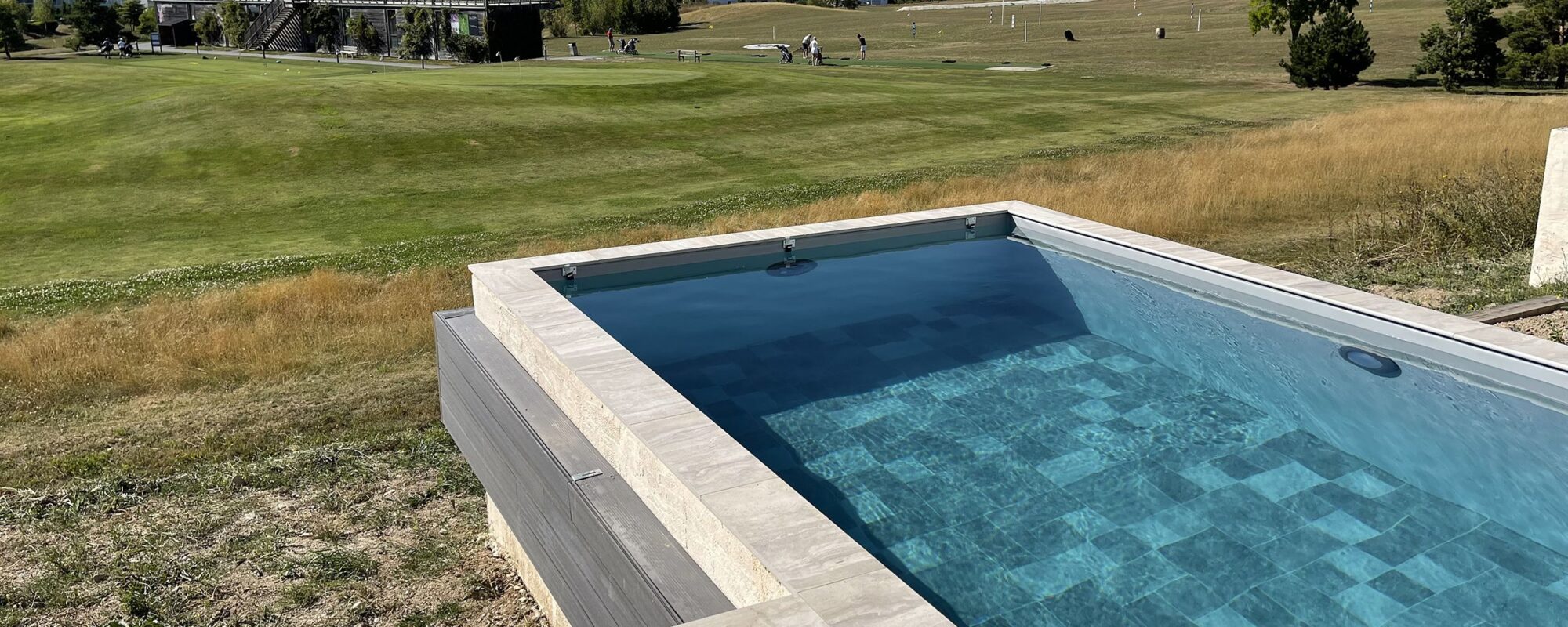 Liner 3D Touch imprimé pour piscine