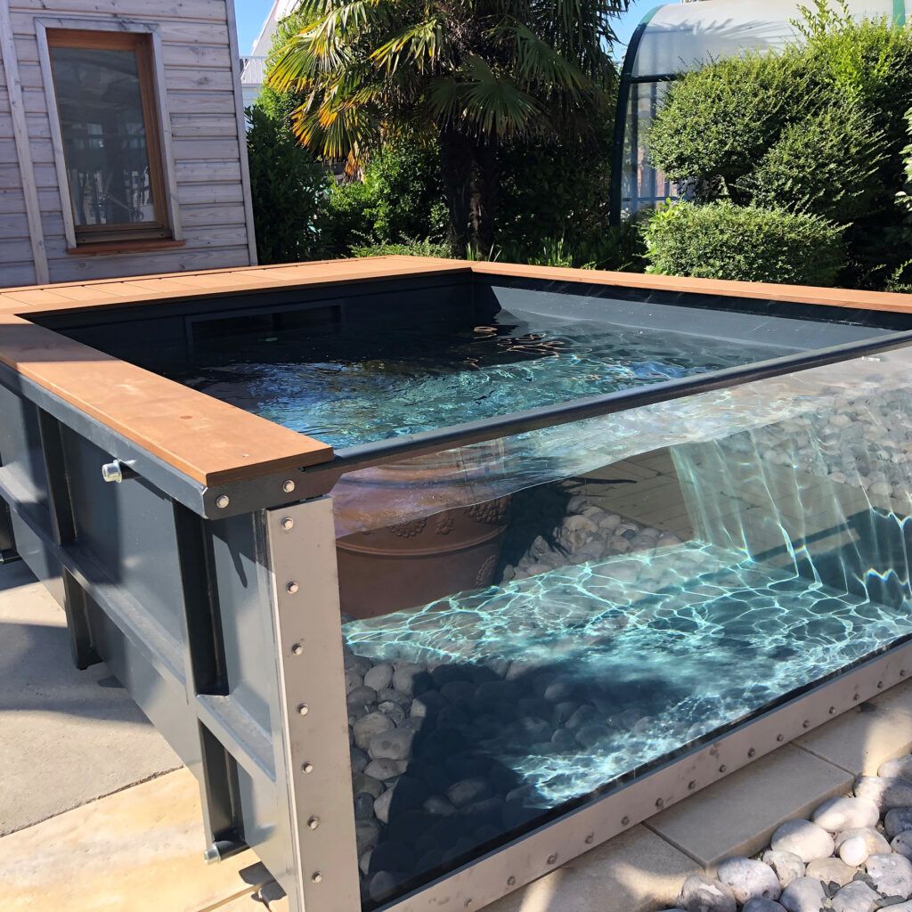 Piscine container innovante