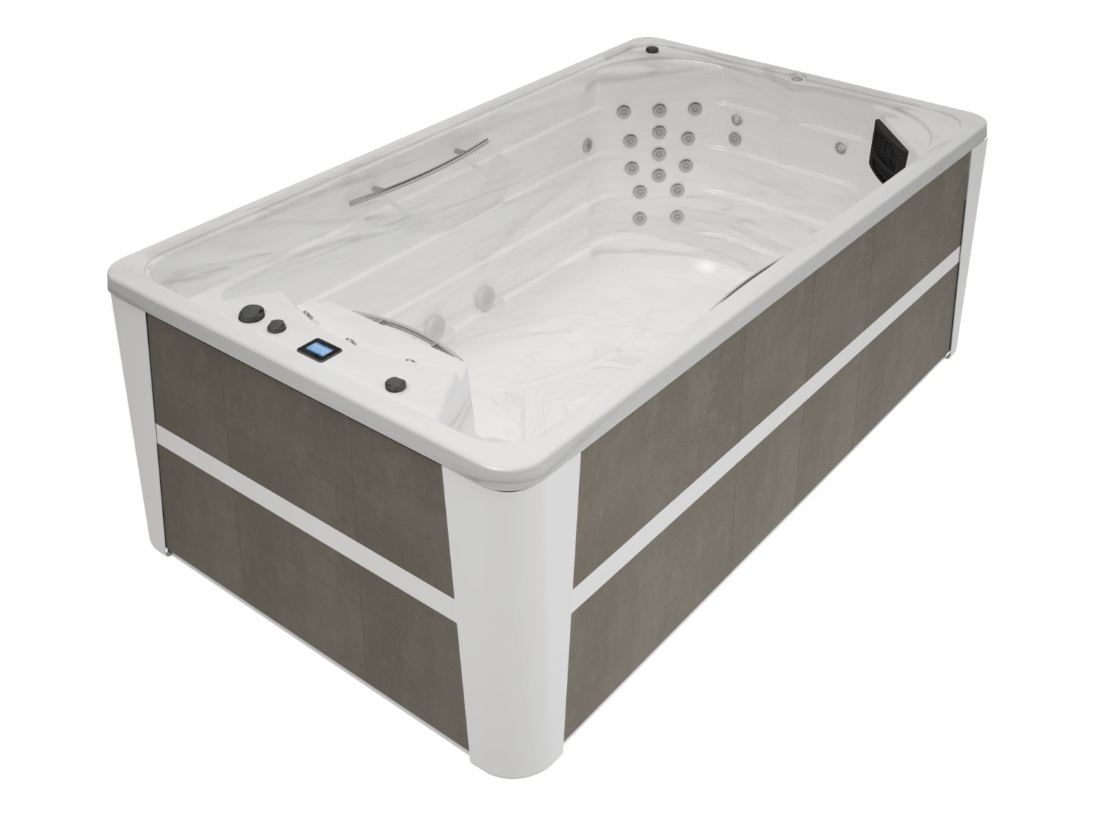 Spa de nage blanc OEWEO