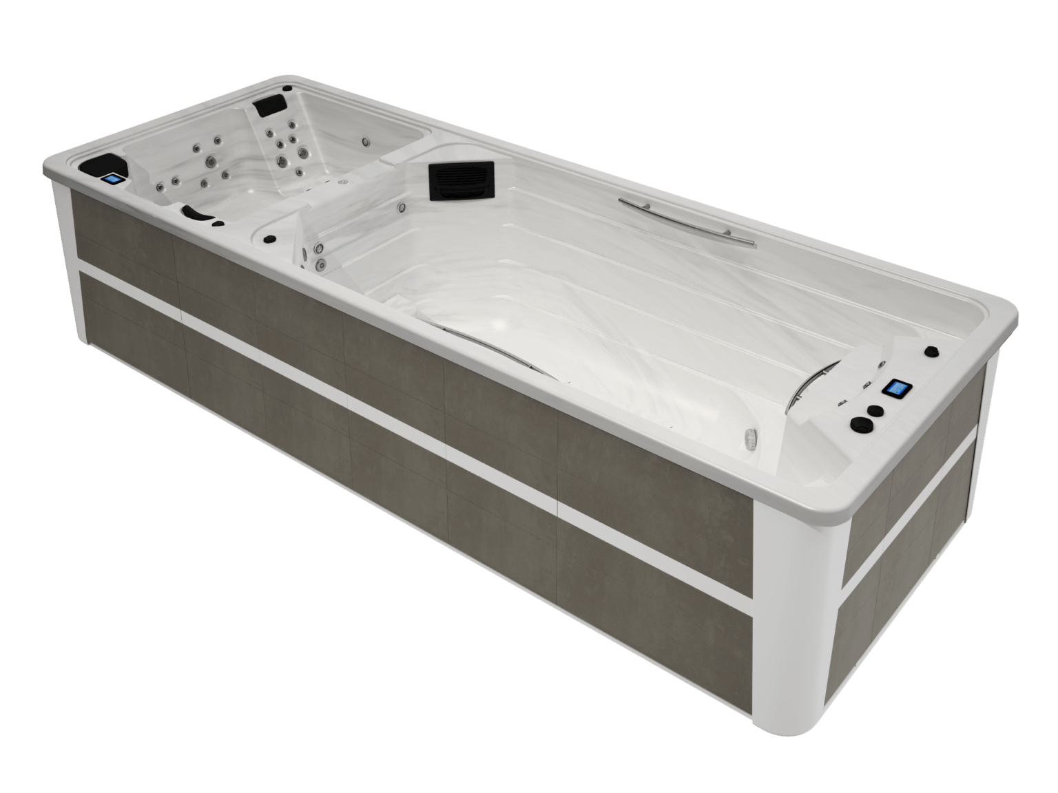 Spa de nage blanc OEWEO