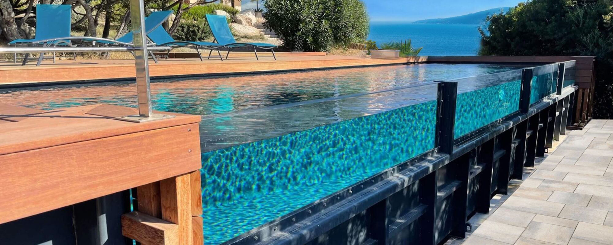 Piscine container