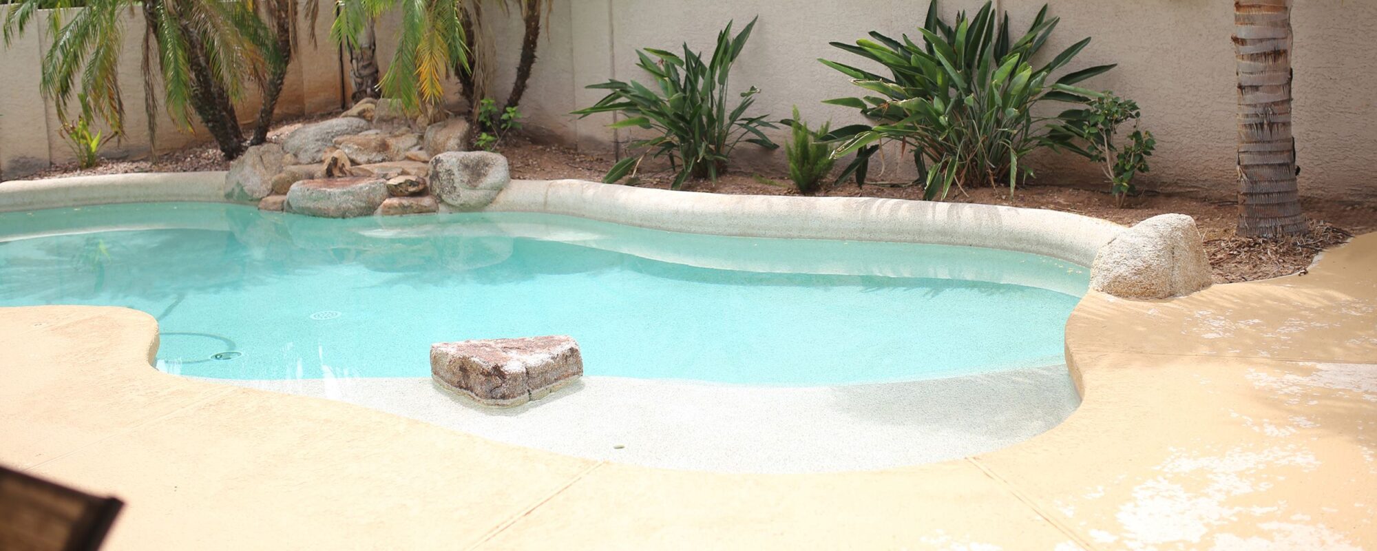 Piscine lagon