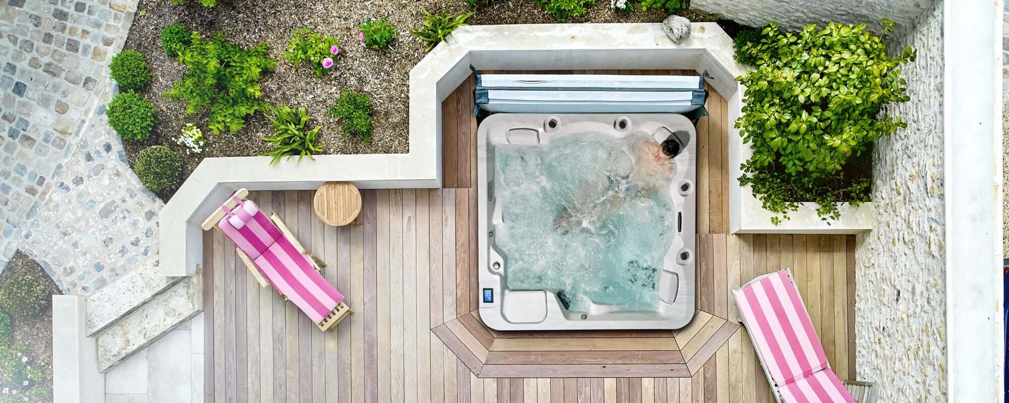 Spa OEWEO Privilège XL5+ en extérieur