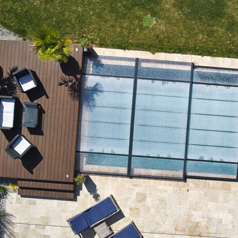 Abri de piscine Concept Outdoor EAP fermé