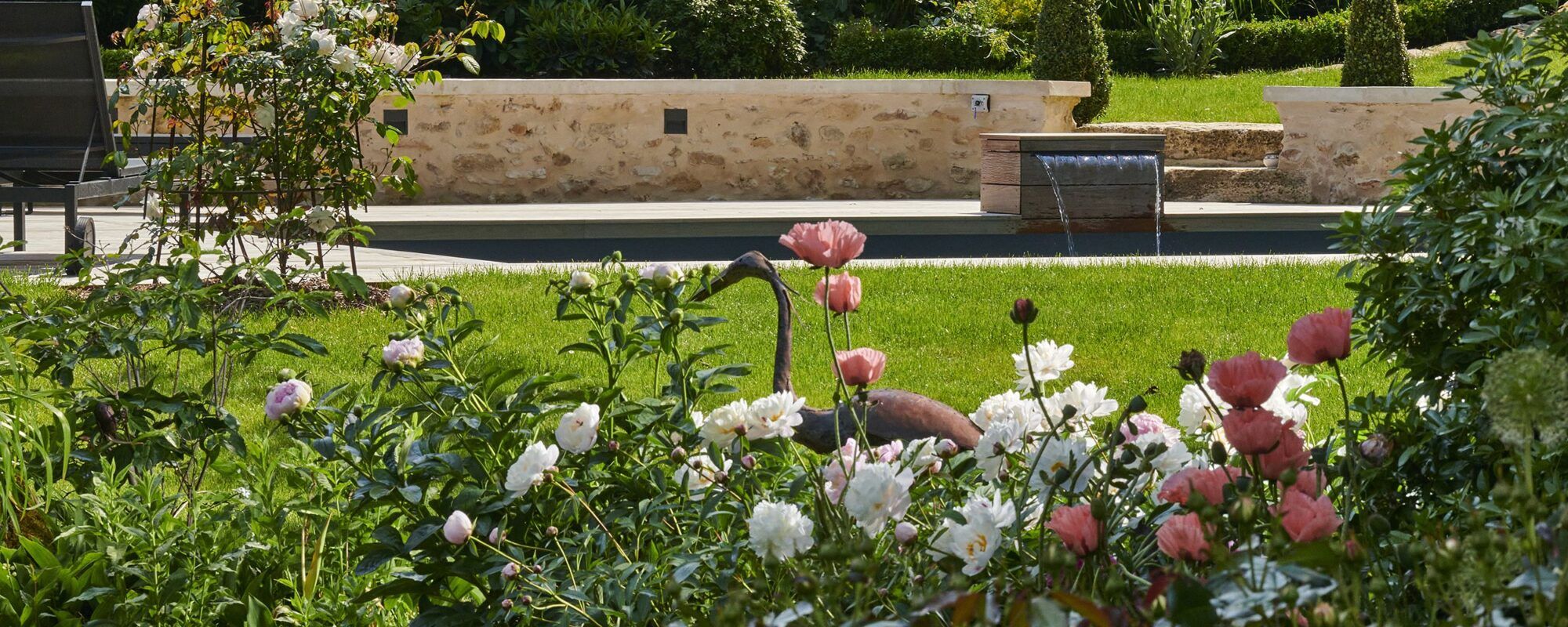 Massifs de fleurs