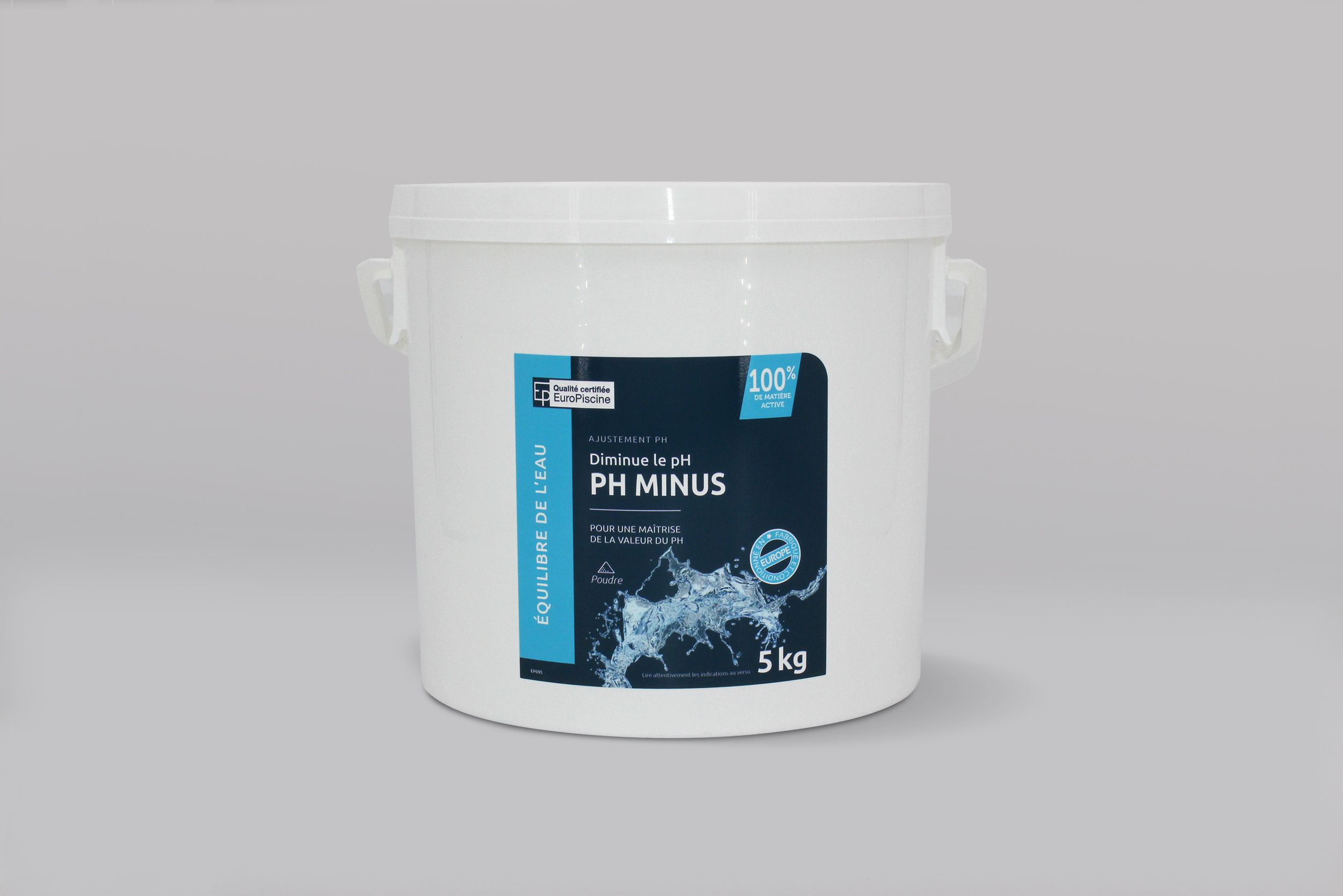 Ph moins 5 kg - Produit labellisé EuroPiscine