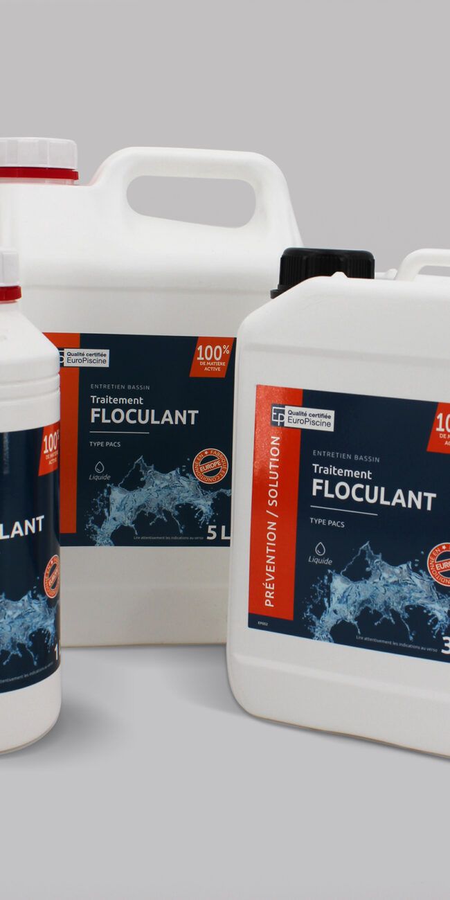 Floculant - Produits labellisés EuroPiscine