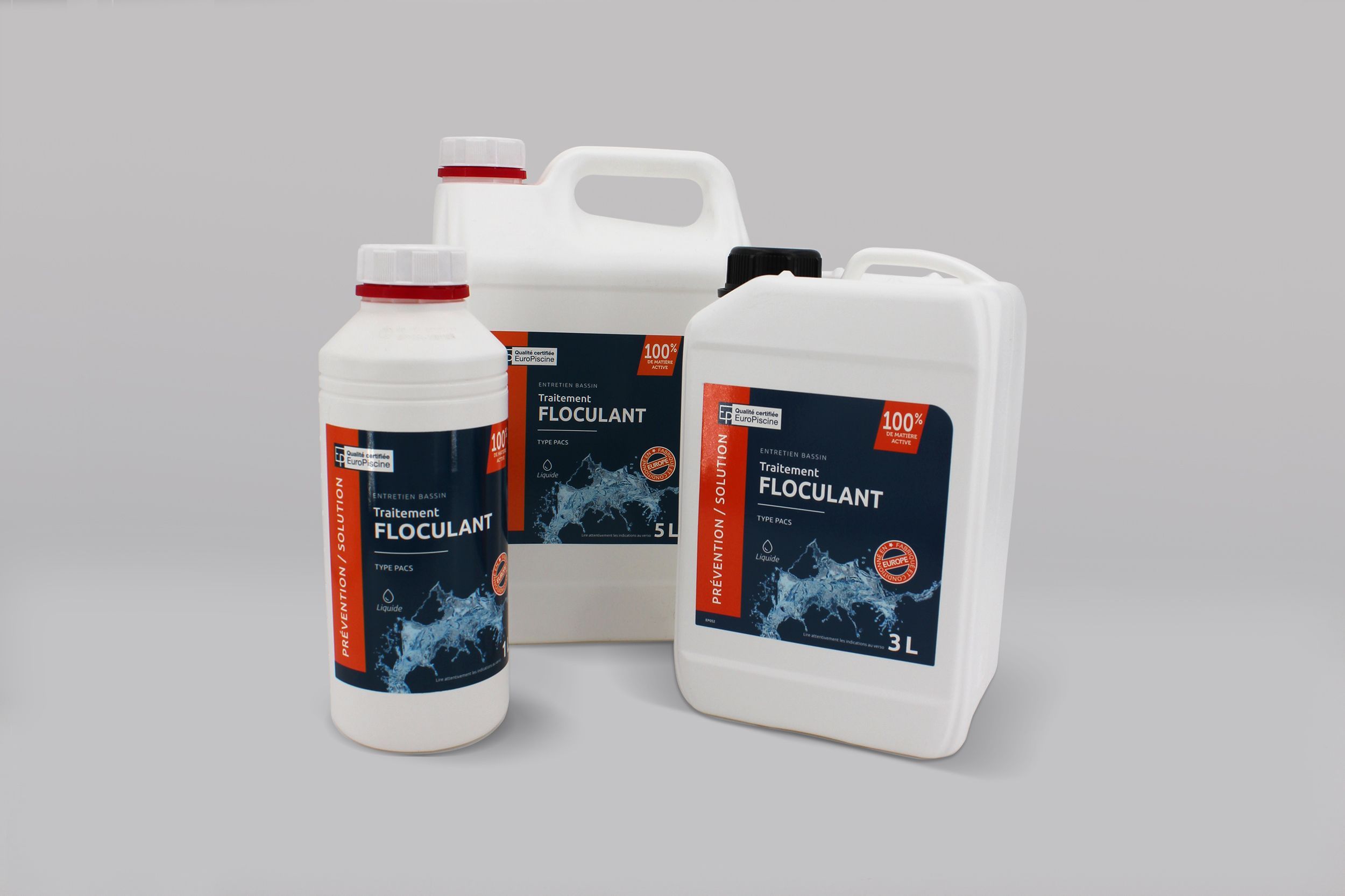 Floculant - Produits labellisés EuroPiscine