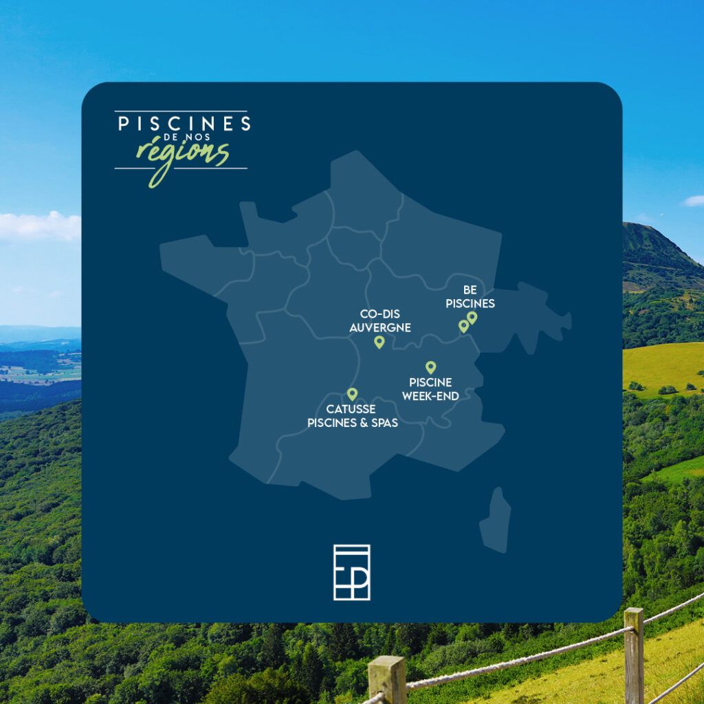 Les piscines de nos régions - Auvergne-Rhône-Alpes et canton Suisse