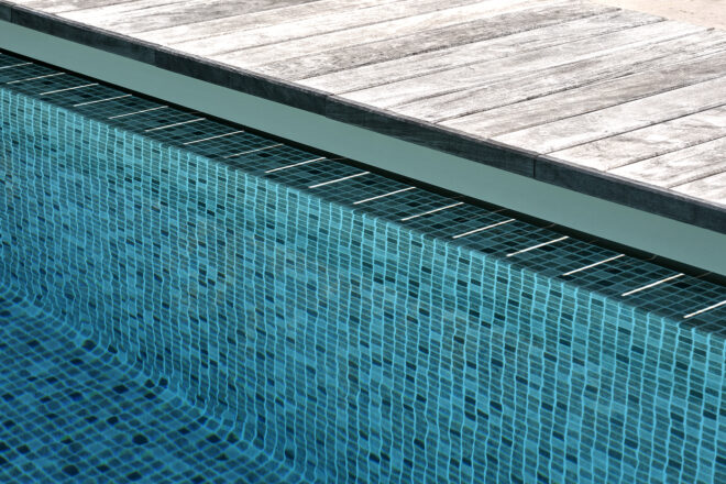 Liner membrane armée effet mosaïque