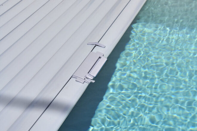 Couverture de sécurité type volet roulant immergée IN’DECK
