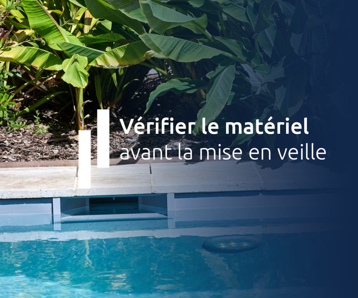 Vérifier le matériel avant la mise en veille