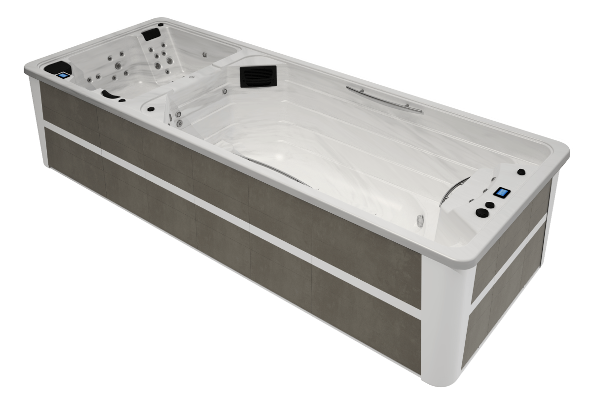 Spa de nage blanc OEWEO