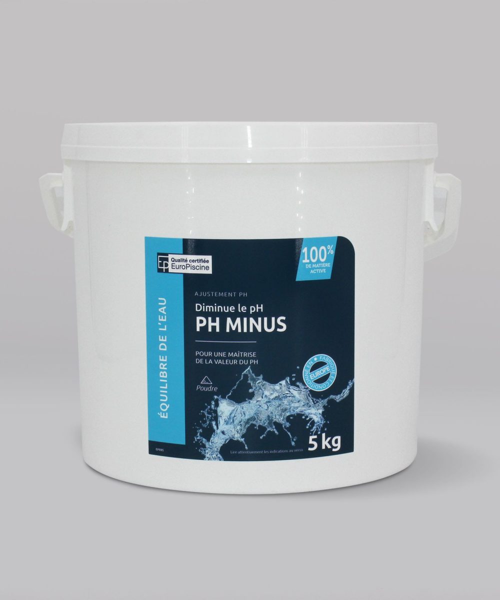 pH minus 5 kg - Produit labellisé EuroPiscine
