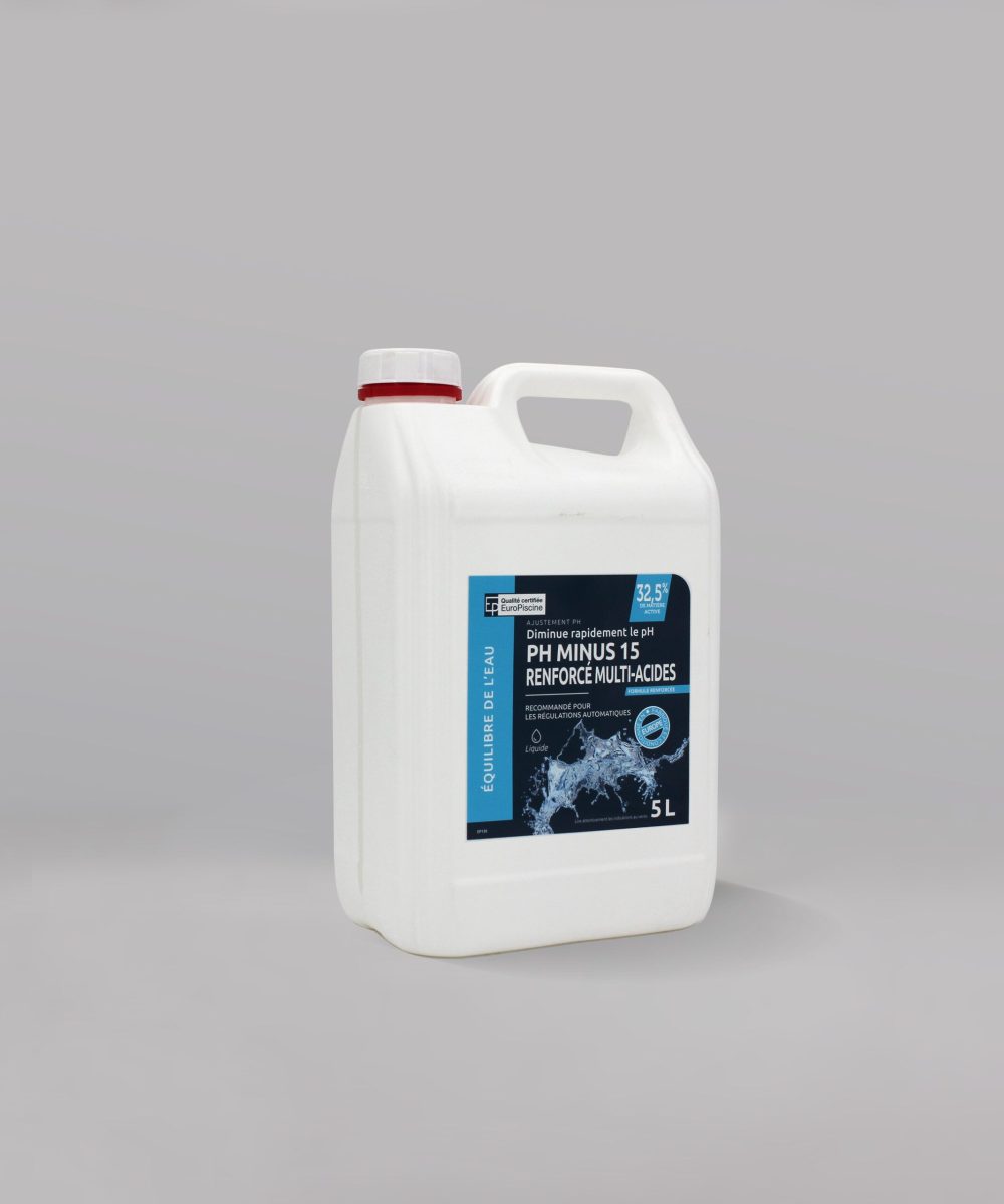 pH minus 5 L - Produit labellisé EuroPiscine