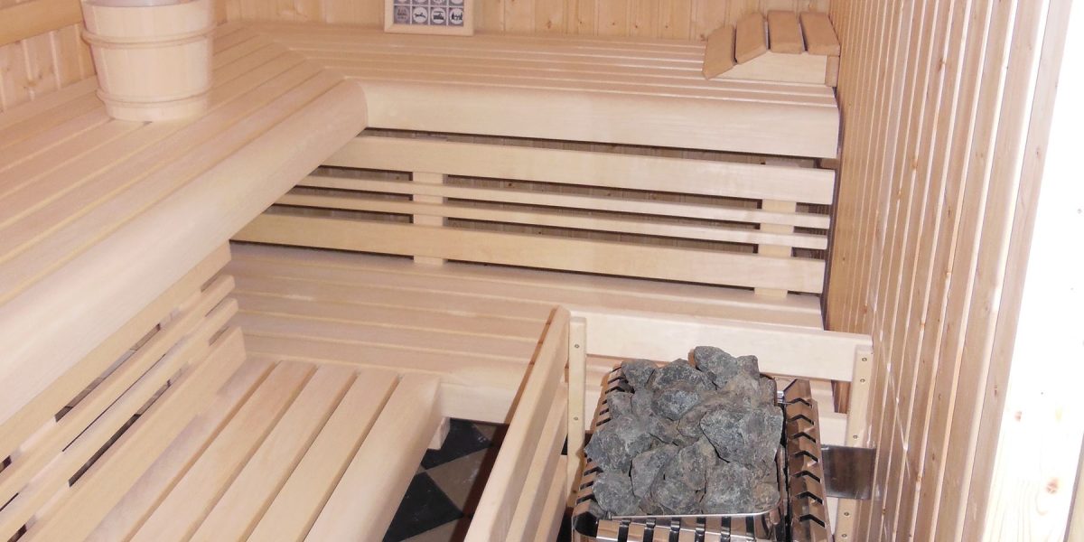 Sauna traditionnel en bois à domicile