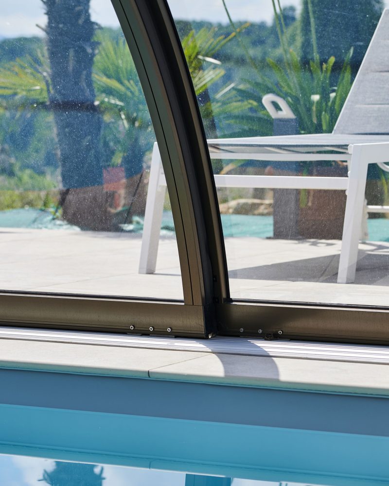 Abri vu de l'intérieur